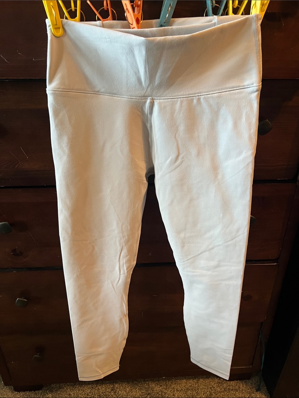 Fabletics White High-Waist Leggings